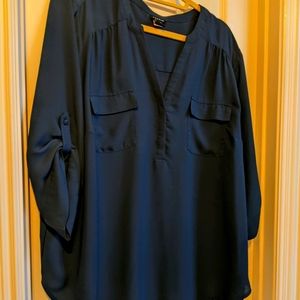 Torrid smoke blue size 3 top